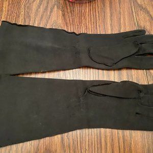 VINTAGE! LONG BLACK GLOVES